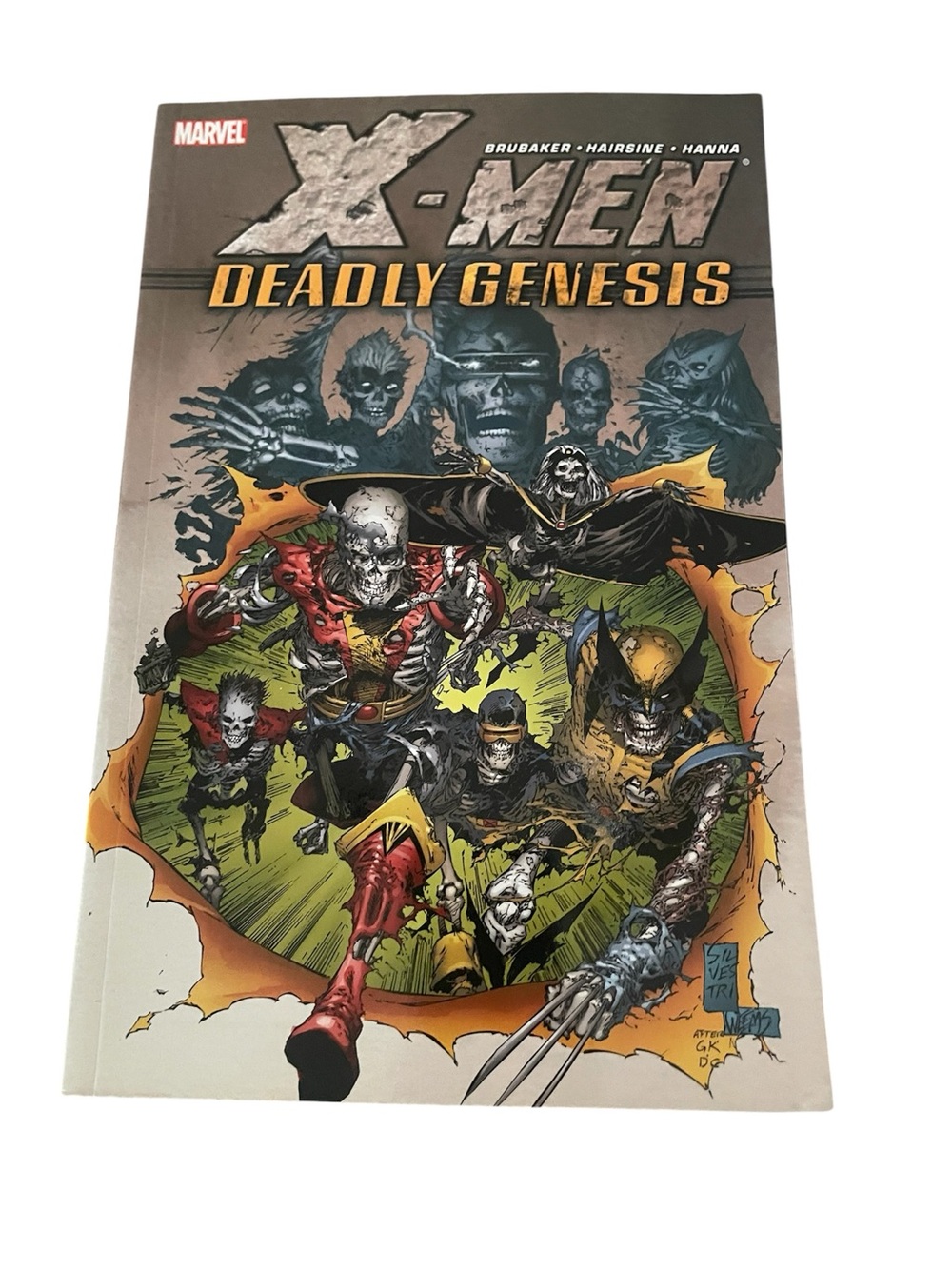 X-Men Deadly Genesis Marvel TPB Brubaker Graphic Novel